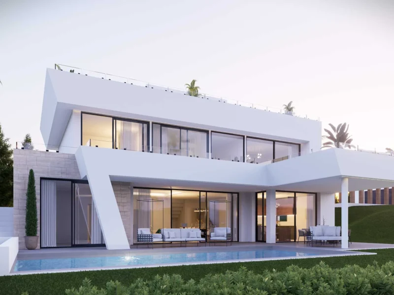 Elegante Villa mit Meerblick im Valle Romano, Costa del Sol