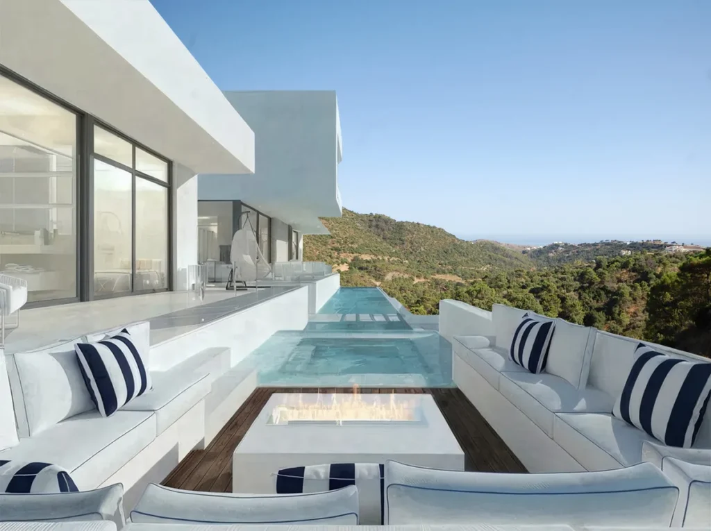 Elegante Villa mit Panoramablick in Monte Mayor, Costa del Sol