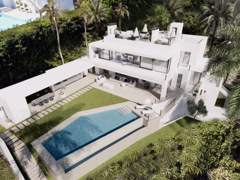 Elegante Villa in Marbella: Luxuriöses Wohnen an der Costa del Sol