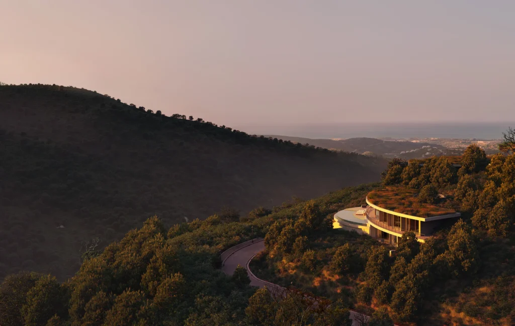Elegante Villa mit Panoramaausblick in Monte Mayor, Costa del Sol