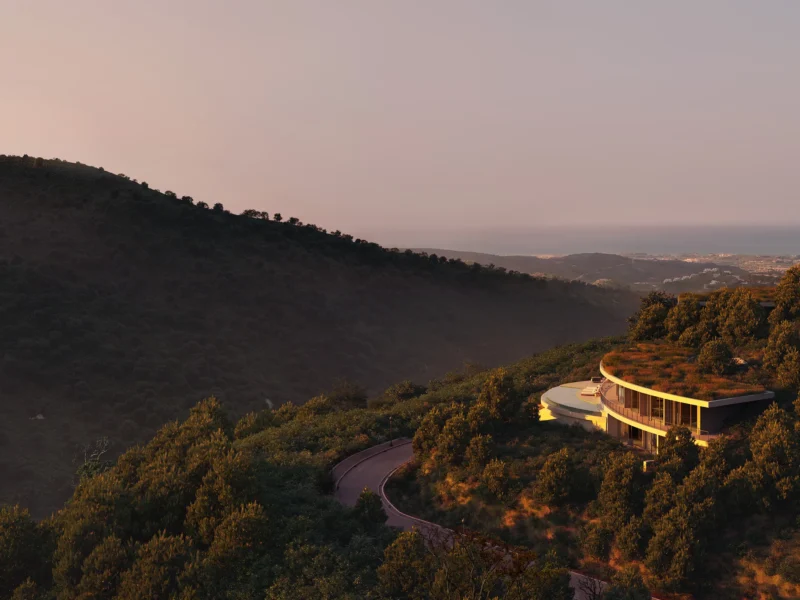 Elegante Villa mit Panoramaausblick in Monte Mayor, Costa del Sol