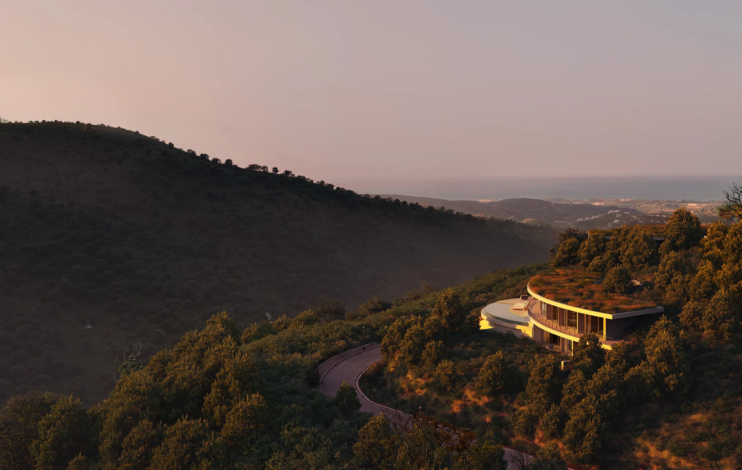 Elegante Villa mit Panoramaausblick in Monte Mayor, Costa del Sol