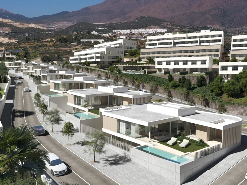 Elegante Villen mit Panoramablick in Marbella an der Costa del Sol