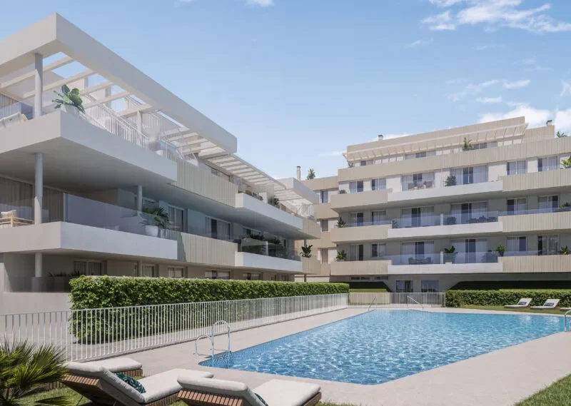 Elegante Wohnungen im Herzen von Estepona an der Costa del Sol